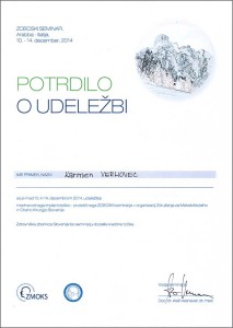 2014.12.10.-14. | Mednarodni implantološko-protetični zoboski seminar
