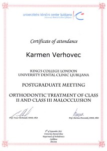 2011.09.09. | Orthodontic Treatment of Class II and Class III Malocclusion