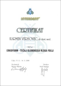 2008.11.13.-14. | Erkoform - Tečaj globokega vleka folij