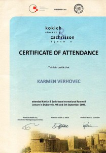 2009.09.04.-05. | Kokich & Zachrisson International Farewell Lecture