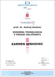 2009.09.24. | Sodobna tehnologija v praksi odličnosti | prof. dr. Andrej Zentner