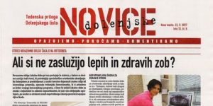 Dolenjski list, 23. 02. 2017 | Otroci nerazumno dolgo čakajo na ortodonta | Ali si ne zaslužijo lepih in zdravih zob? | Joži Sinur