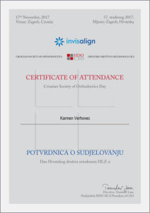 2017.11.17 | Invisalign - dan Hrvatskog društva ortodonata HLZ-a