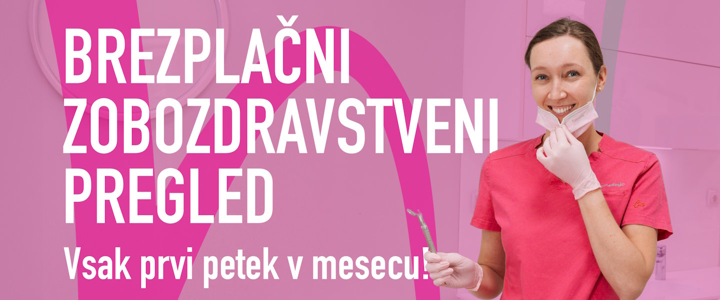 Brezplačni zobozdravstveni pregled - Akcija - Zobozdravnik za odrasle - Zoboestetika