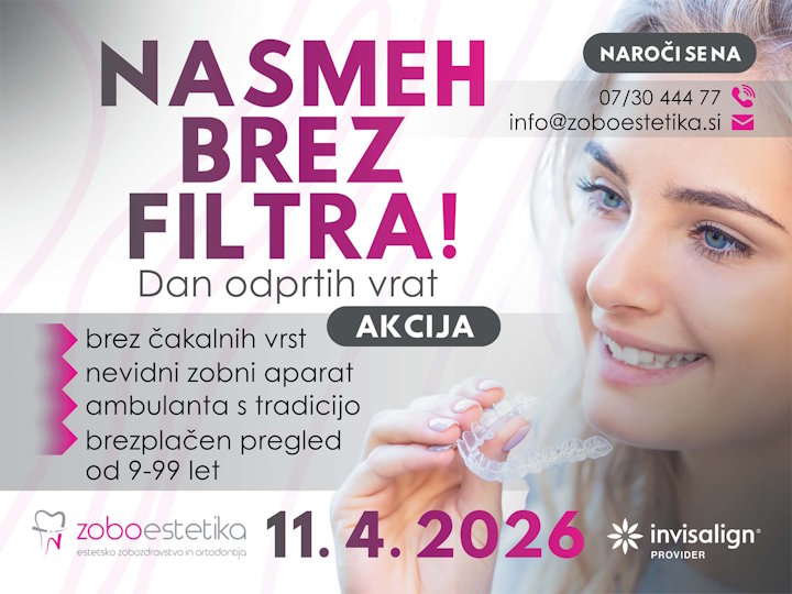 Invisalign Ortodont - Dan odprtih vrat - Akcija - 11.4.2026